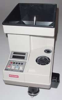 Heavy Duty Coin Counter / Sorter Semacon S-140